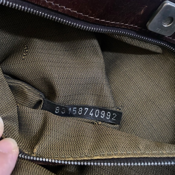 💯Authentic Vintage Fendi Zucca - Picture 5 of 12